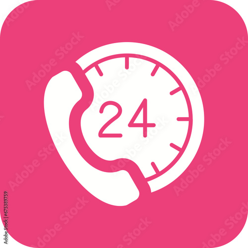 24H Support Line Icon