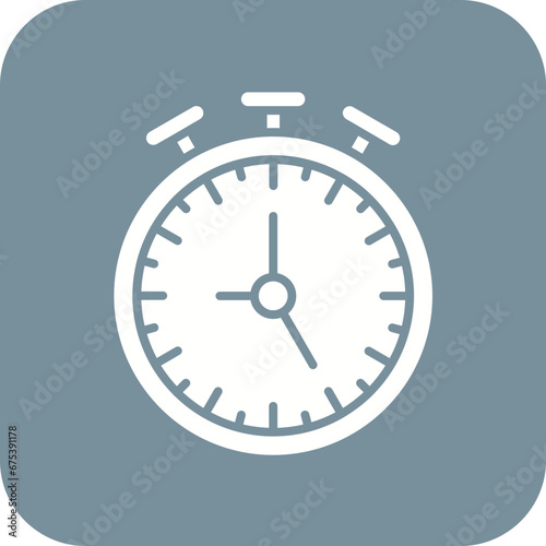 Stopwatch Line Icon