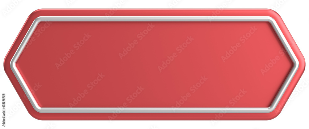 3D button. Empty button. 3D illustration. 3D button. Empty button. 3D illustration.