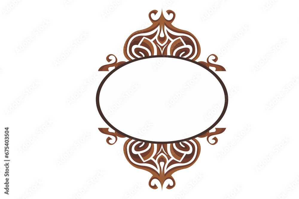 Swirl Ornament Border With Transparent Background Swirl Ornament Border With Transparent Background