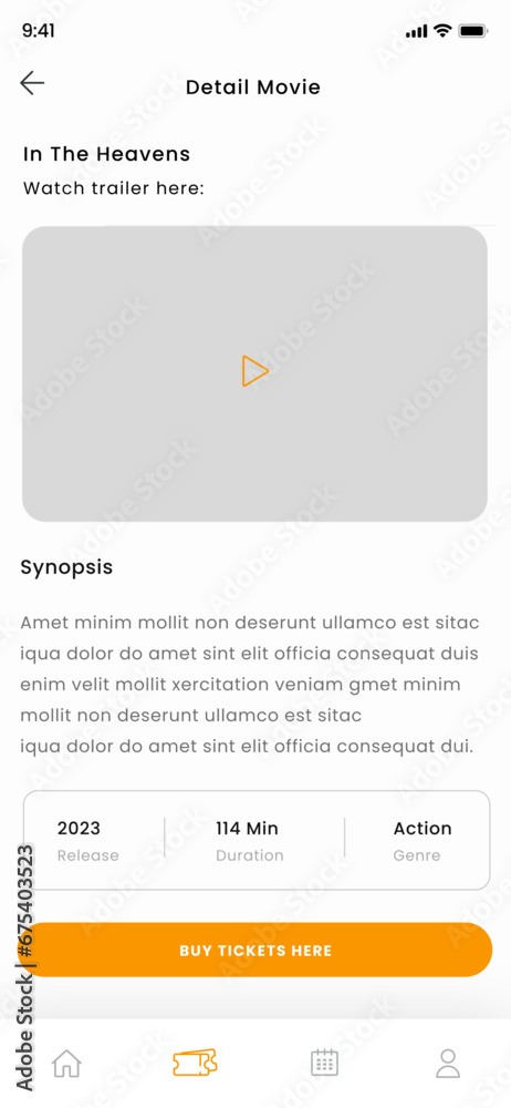 Cinema Booking, Movie Ticket, Event and Show Mobile App UI Kit Template Cinema Booking, Movie Ticket, Event and Show Mobile App UI Kit Template