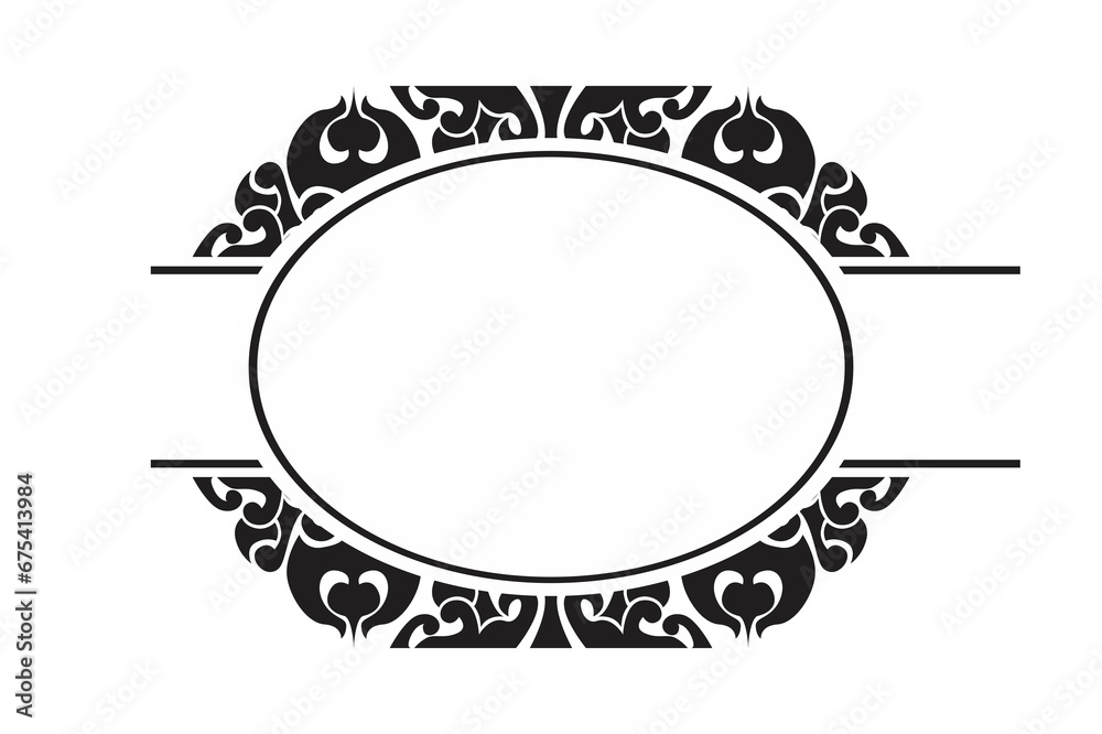 Wave Ornament Border With Transparent Background Wave Ornament Border With Transparent Background