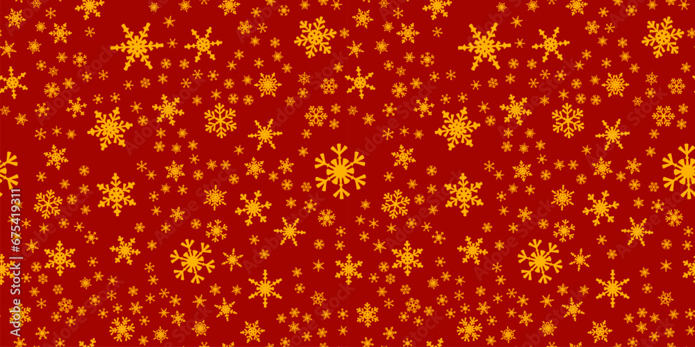 Snowflakes seamless pattern for Christmas holidays. Xmas snowflake ornament for winter holidays greeting card or wrapper. Christmas snowfall texture. Snowflakes seamless pattern for Christmas holidays. Xmas snowflake ornament for winter holidays greeting card or wrapper. Christmas snowfall texture.