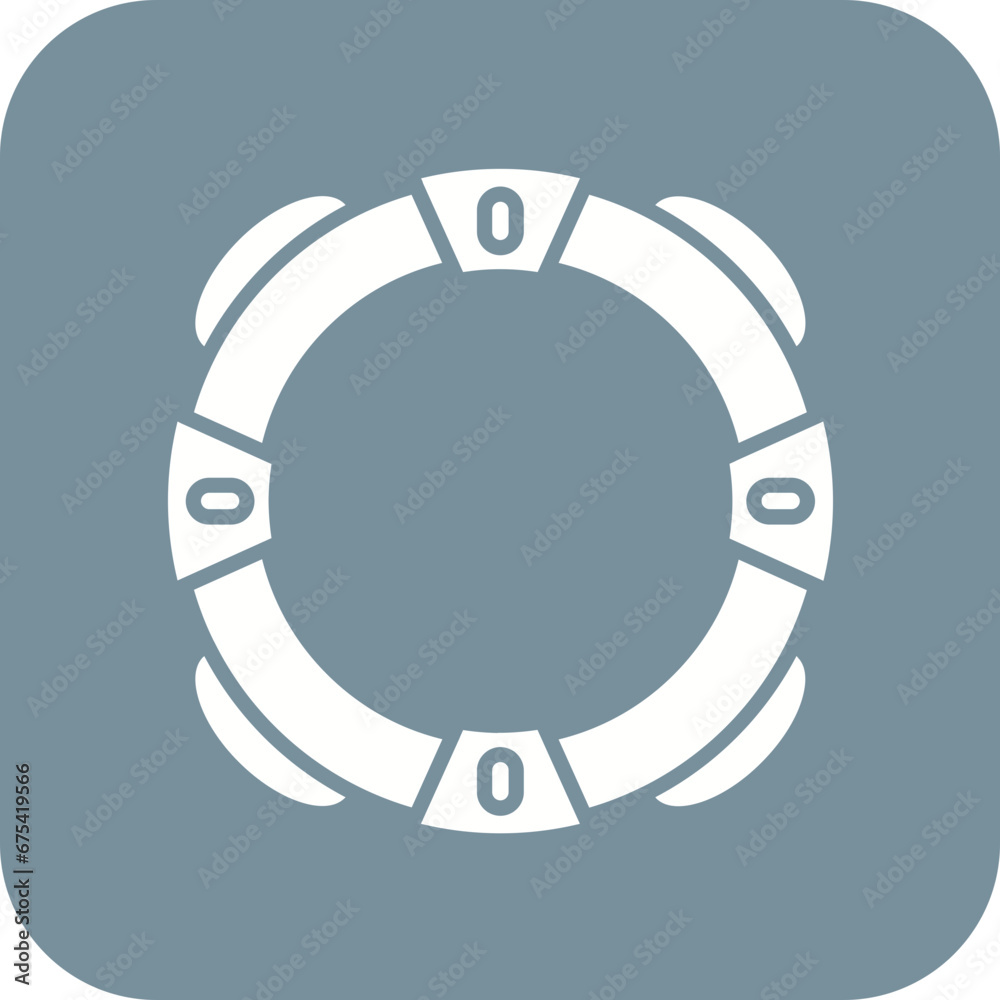 Life Saver Line Icon Life Saver Line Icon