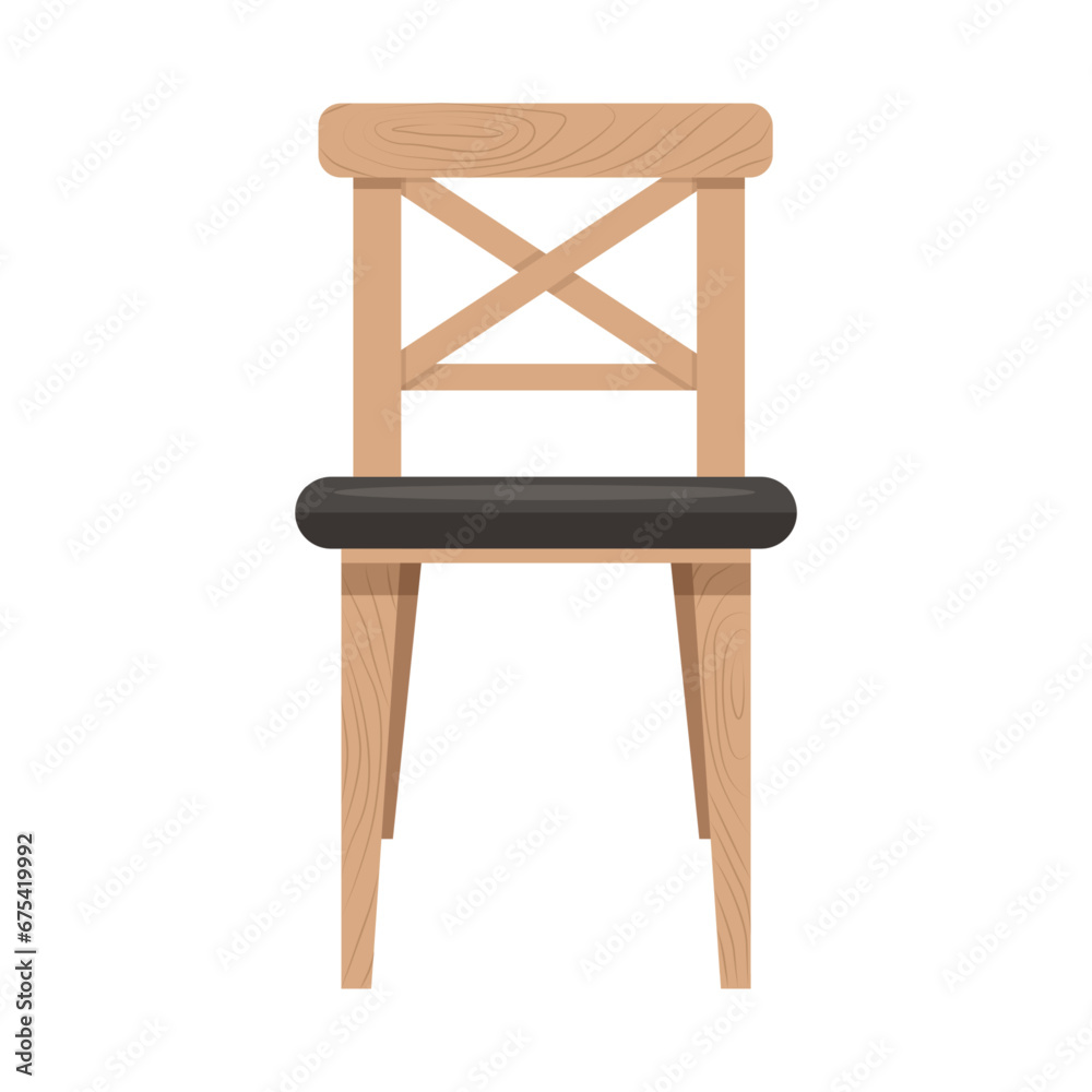 Chair Furniture. Interior item for a cozy isolated interior. Designer trendy furniture. Vector illustration of living room furniture in mid century modern style. Chair Furniture. Interior item for a cozy isolated interior. Designer trendy furniture. Vector illustration of living room furniture in mid century modern style.