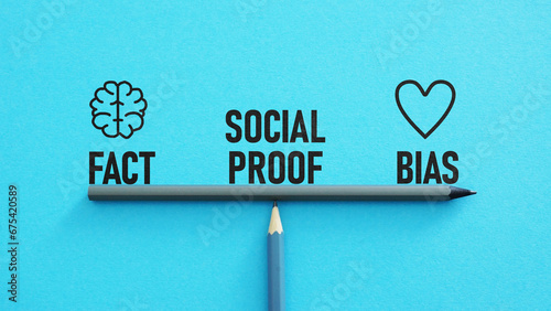 Social proof is shown using the text