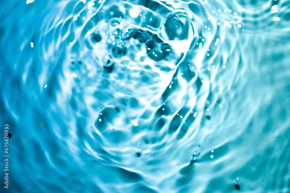 Clear blue natural waves with a shimmer. Clear blue natural waves with a shimmer.