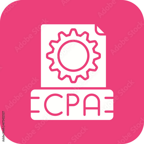 Cpa Line Icon