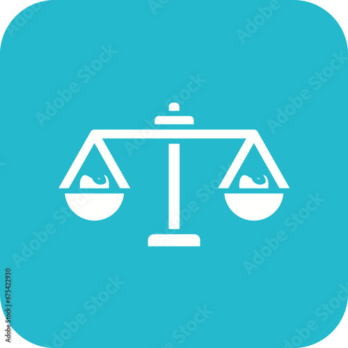 Balanced Diet Line Icon