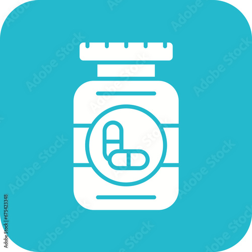 Supplements Line Icon