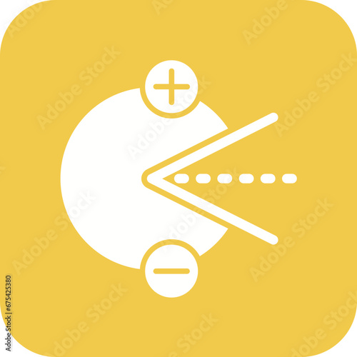 Multifocal Line Icon