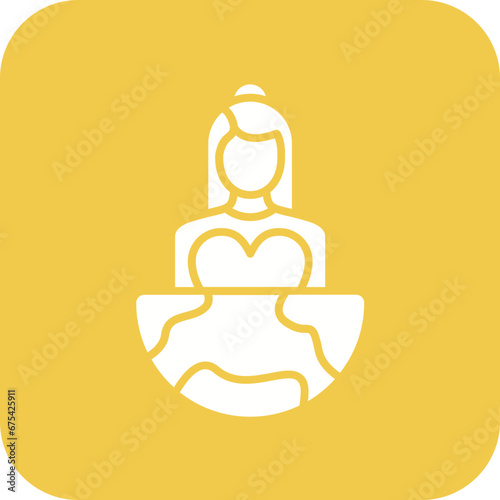 Global Talent Line Icon