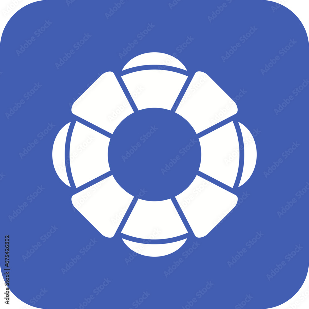Lifebuoy Line Icon