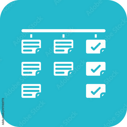 Kanban Line Icon