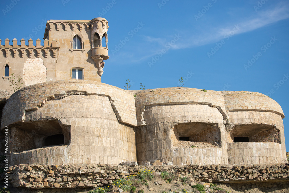 Bunker in tarifa, Cadiz, Spain
