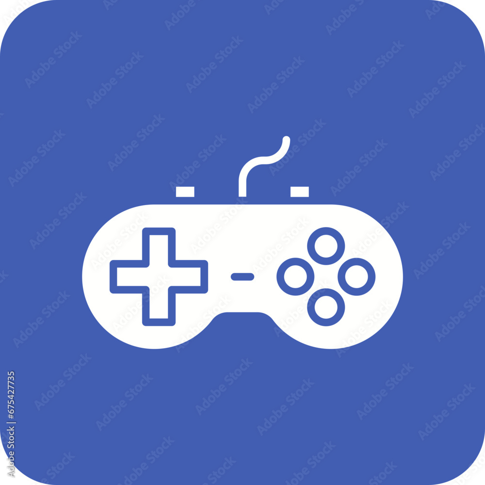 Game Controller Line Color Icon Game Controller Line Color Icon