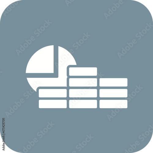 Debt Financing Line Icon