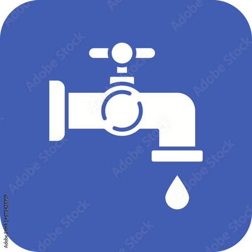 Faucet Line Icon