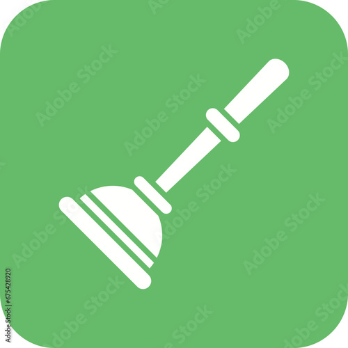 Cup Plunger Line Icon