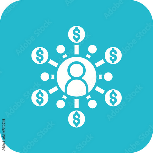 Affiliate Marketing Line Icon