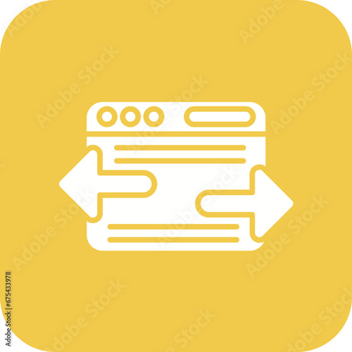 Reciprocal Link Line Icon