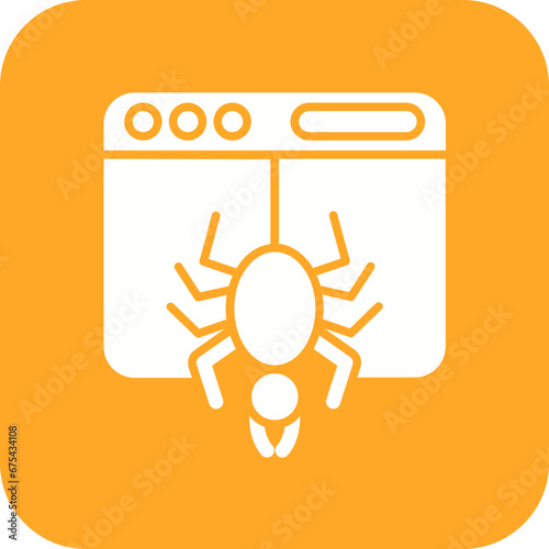 Spider Line Icon
