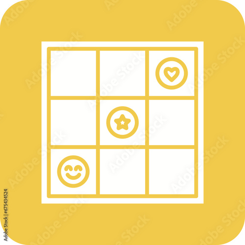 Mat Line Color Icon