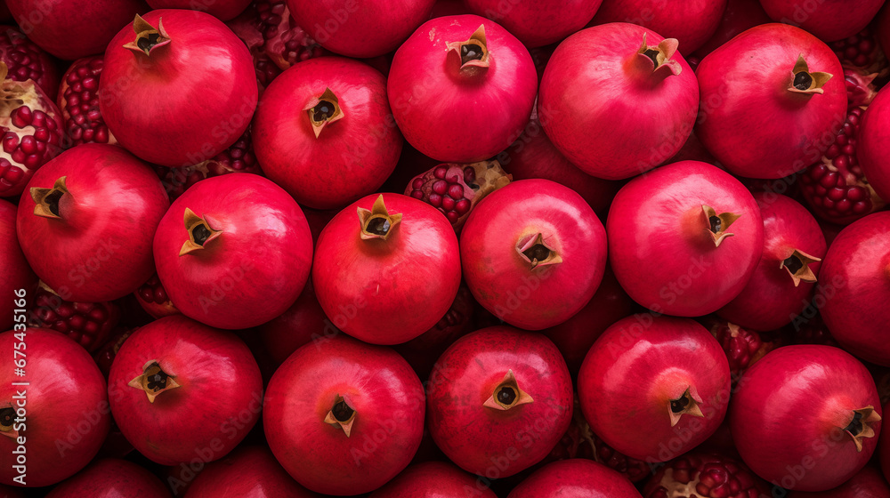 Pomegranate fresh vegetable background photography Pomegranate fresh vegetable background photography