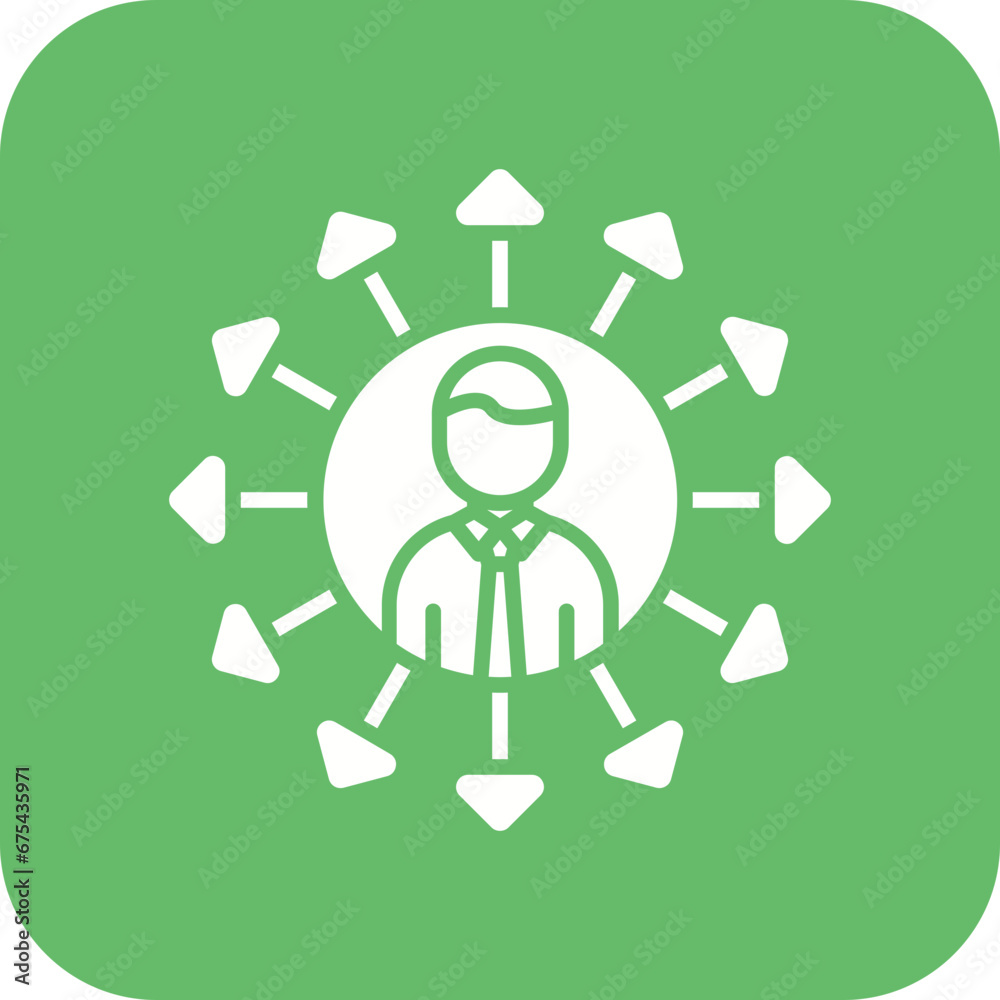 Hr Outsourcing Line Icon Hr Outsourcing Line Icon