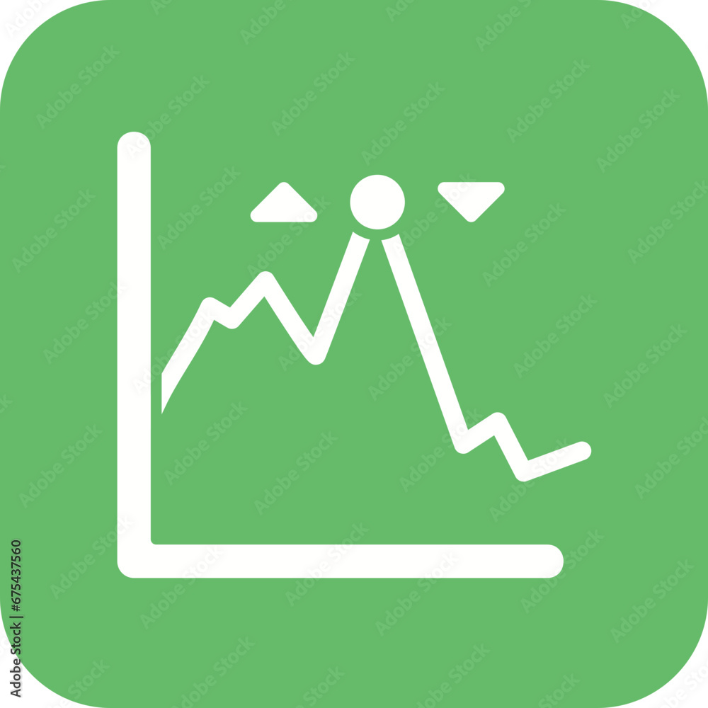 Stocks Up And Down Line Icon Stocks Up And Down Line Icon
