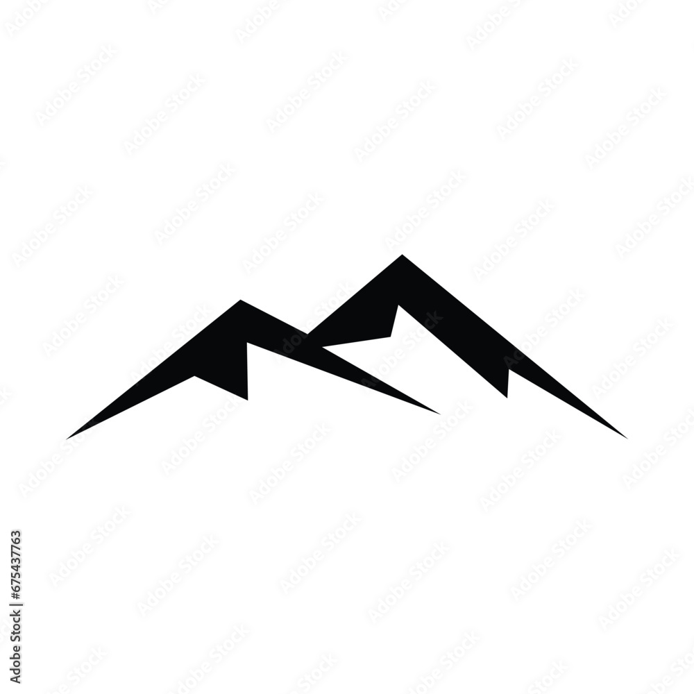 mountain logo element, mountain logo template, mountain icon vector mountain logo element, mountain logo template, mountain icon vector