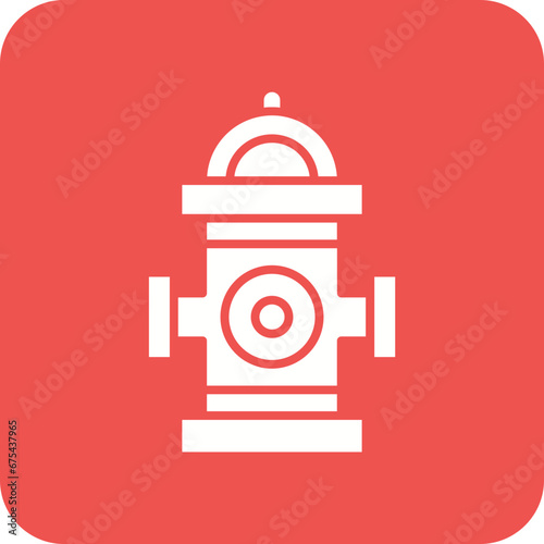 Hydrant Line Color Icon