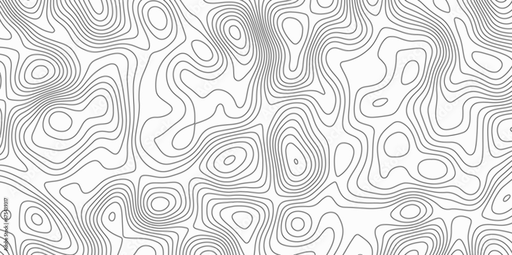 Ocean topographic line map with curvy wave isolines vector Map in Contour vine map with curvy wave isolines vector Topographic Map in Conto