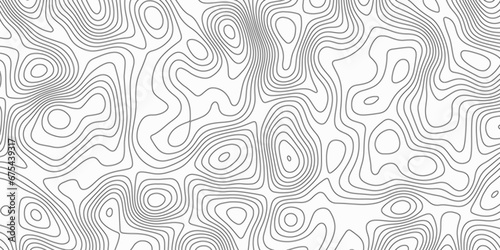 Ocean topographic line map with curvy wave isolines vector Map in Contour vine map with curvy wave isolines vector Topographic Map in Conto