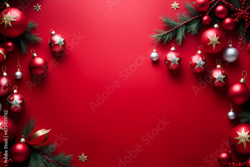 impressive ornament for xmas  winter and christmas decor  december festivity  colorfully celebration  christmas wallpaper and background with cute balls  beautiful christmas background with decoration