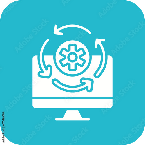 Operational Technology Line Icon