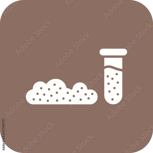 Soil Sampling Line Icon