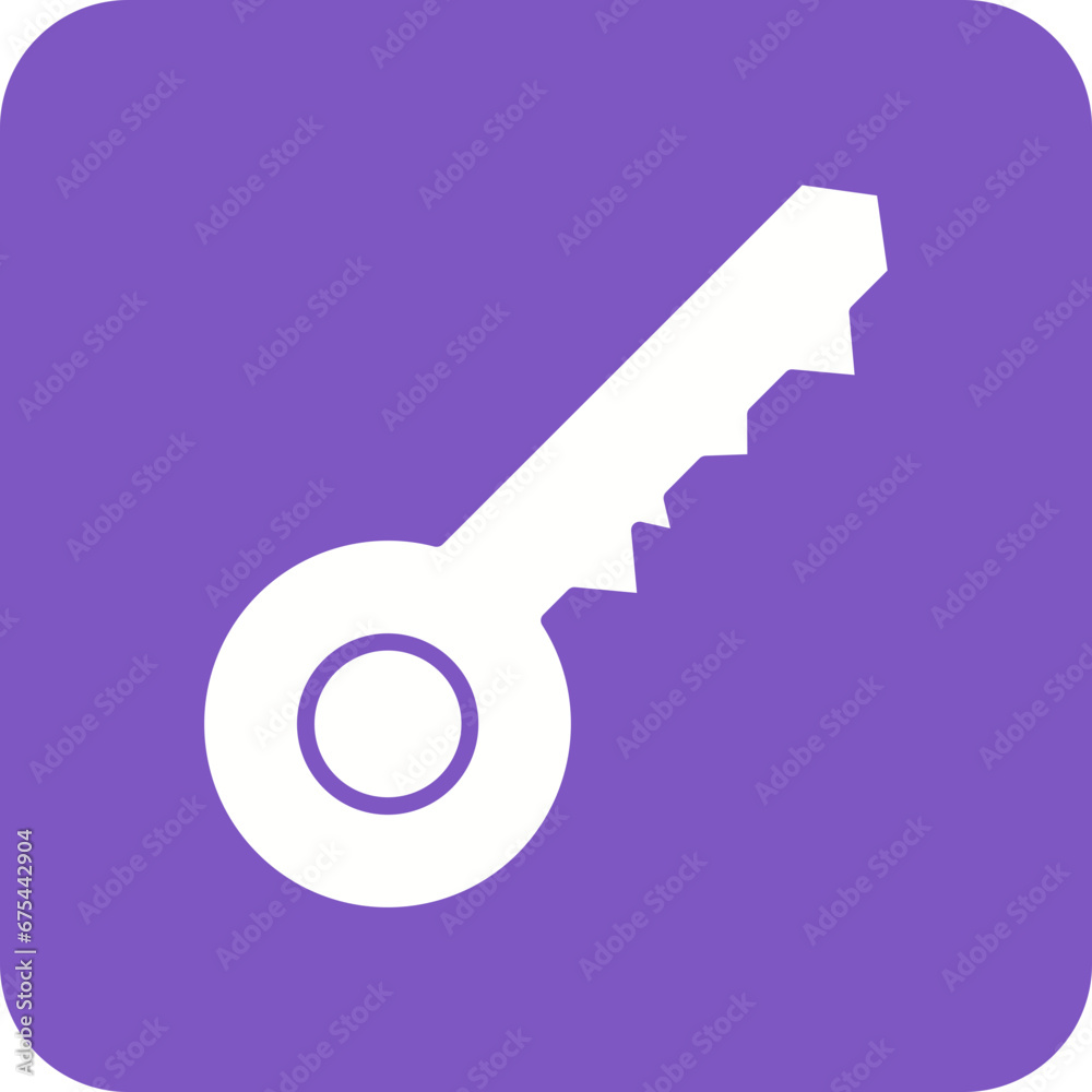 Key Line Color Icon Key Line Color Icon