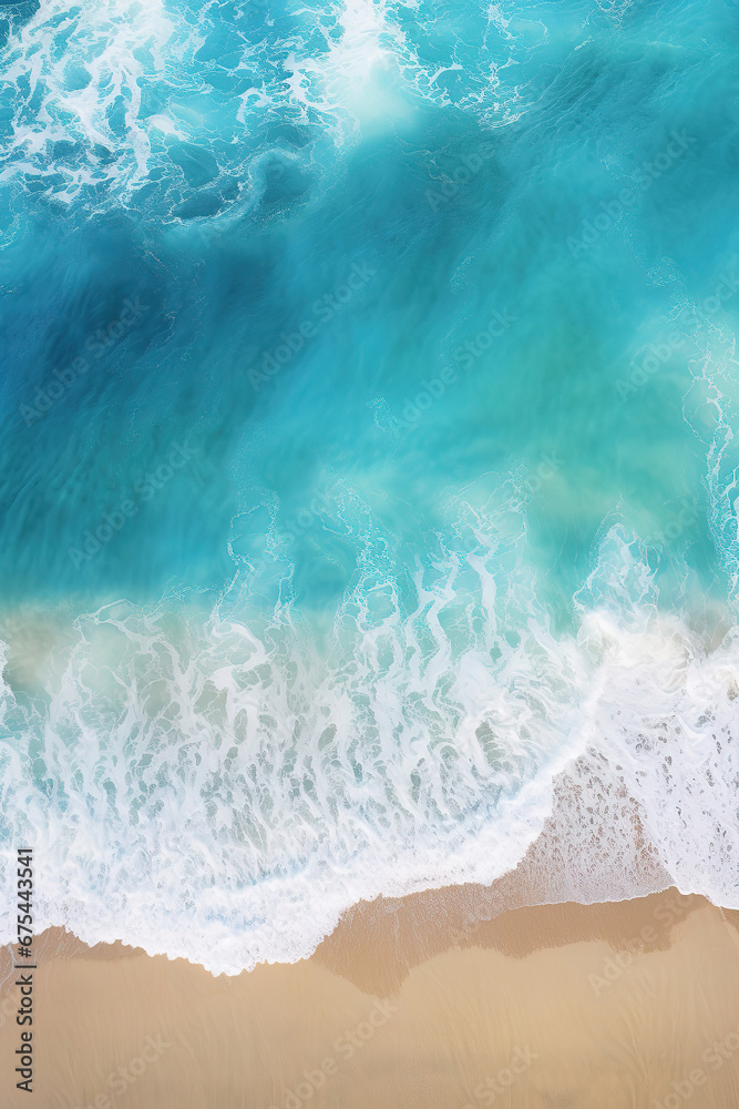 wallpaper of an aerial view photography of ocean and shore