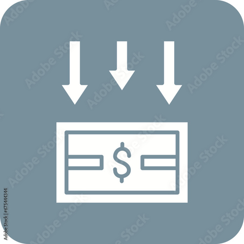 Depreciation Line Color Icon