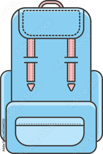 Bagpack illustration