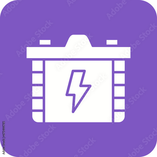 Accumulator Line Color Icon