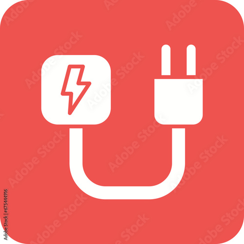 Electricity Line Color Icon