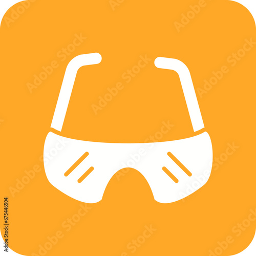 Eye Protector Line Color Icon