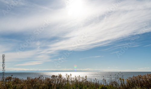 Wallpaper Mural clouds over the lake Torontodigital.ca