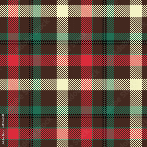 Plaid Pattern Seamless. Traditional Scottish Checkered Background. Template for Design Ornament. Seamless Fabric Texture.