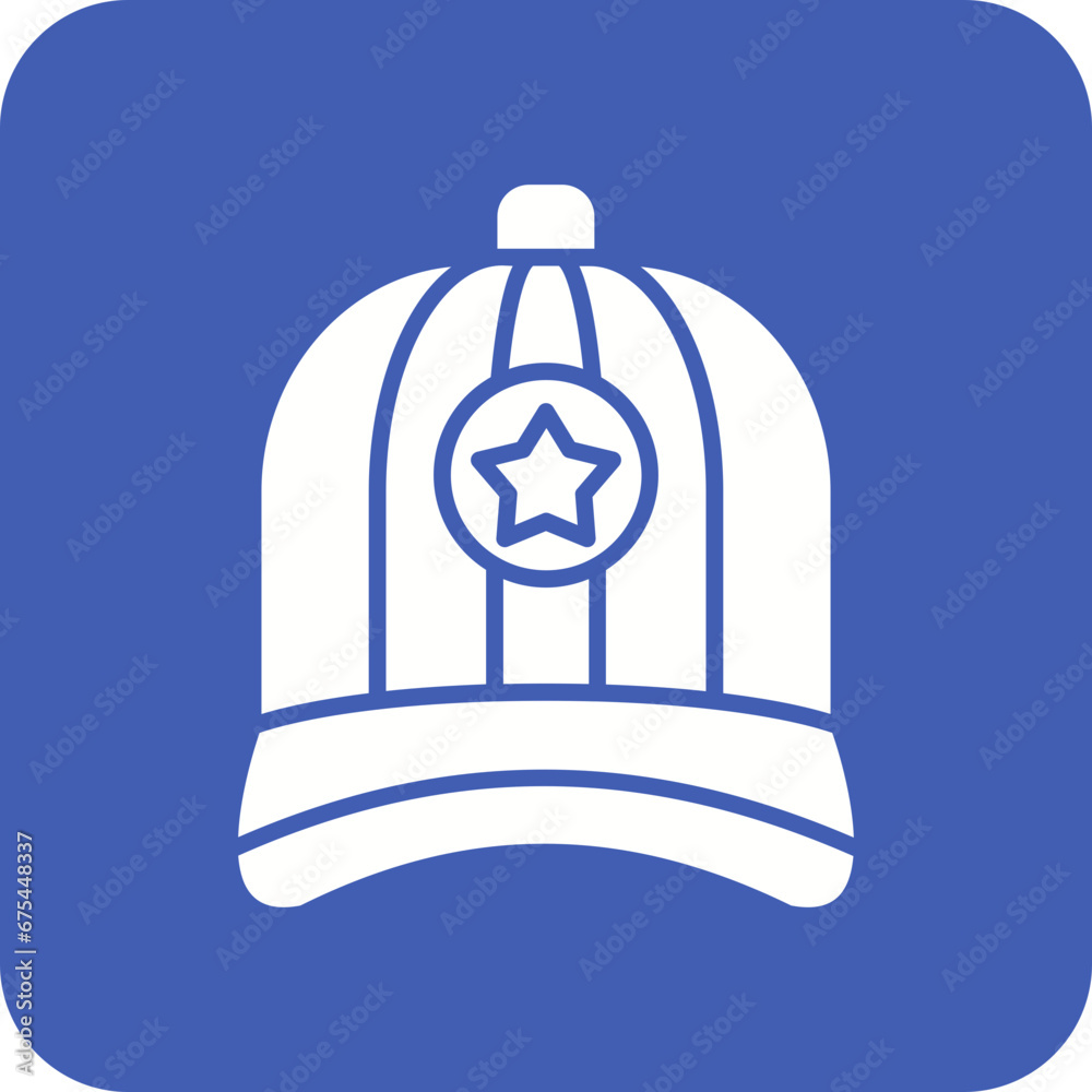 Cap Line Color Icon Cap Line Color Icon