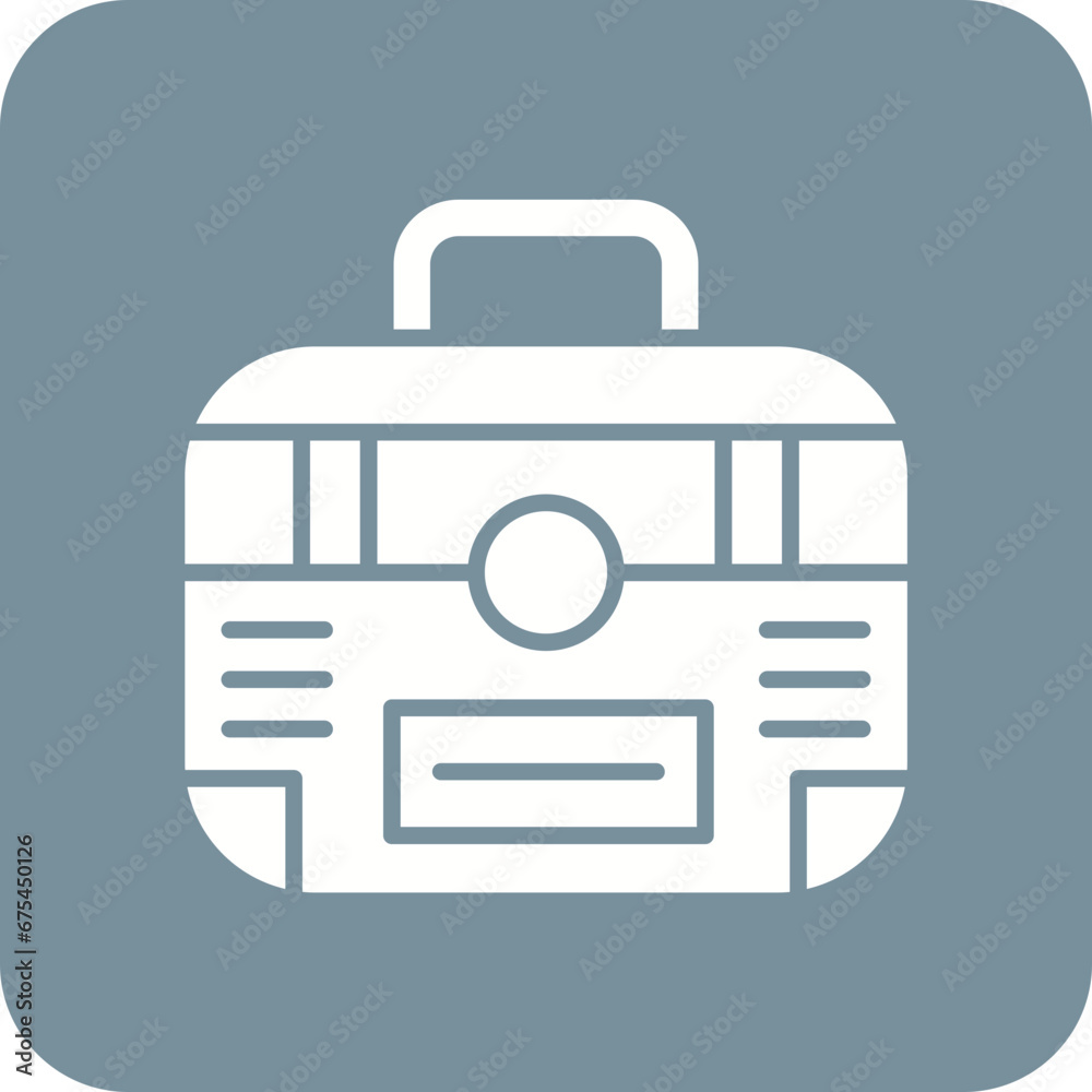 Briefcase Line Color Icon Briefcase Line Color Icon