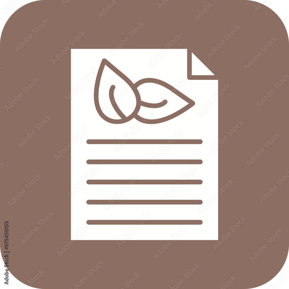 Biodegradable Paper Line Color Icon Biodegradable Paper Line Color Icon