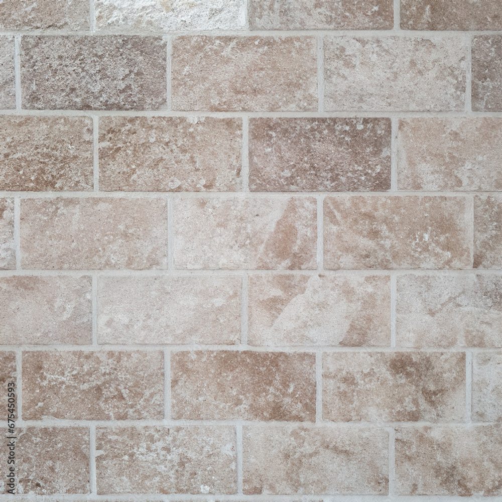 Naklejka premium Modern stone brick wall background. stone texture.
